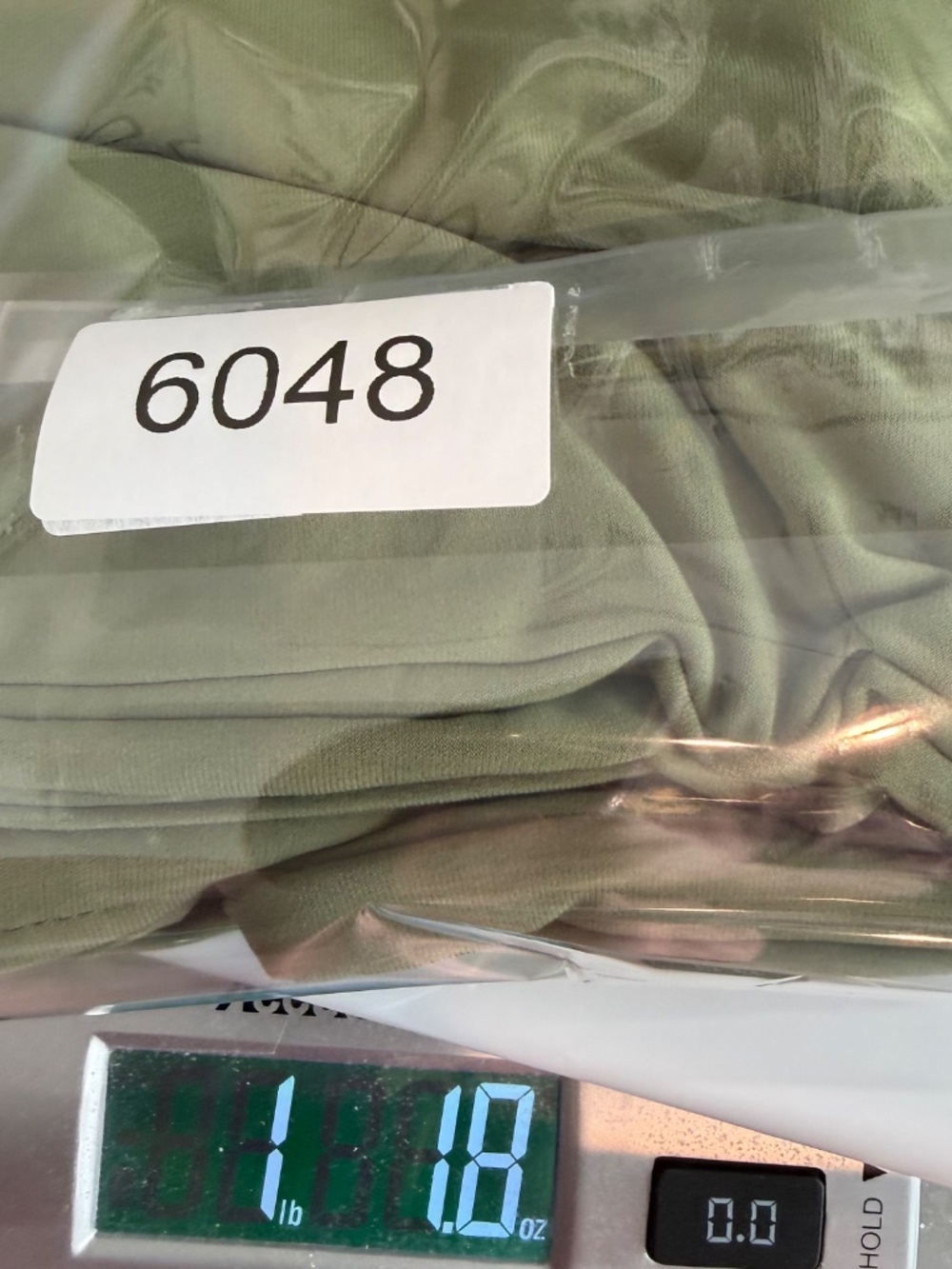 Susan Graver Pants Women XLP Green Liquid Knit Wide Leg Stretch Pull On Pockets - Picture 12 of 12